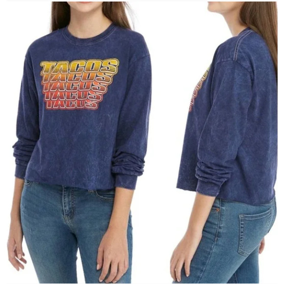 TACOS - Cold Crush Long Sleeve Graphic Tee - Size Large - Picture 2 of 7